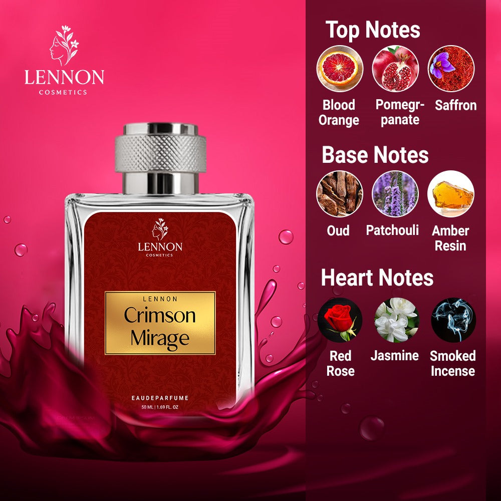 Crimson Mirage Long Lasting Fragrance Perfumes